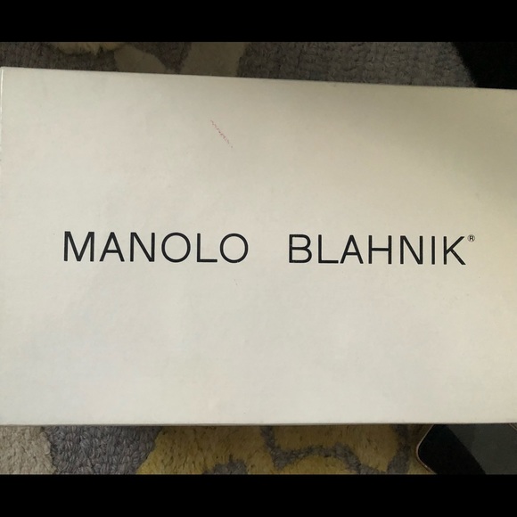 Manolo Blahnik size 39 Vitelli nero - Picture 6 of 6